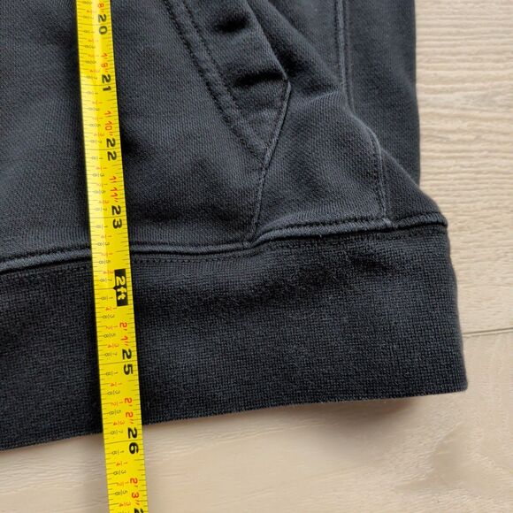 Nike Sportswear French Terry Pullover Hoodie Mens Medium Black DD4666-010 - Picture 9 of 12